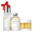 SUNGBOON EDITOR Intensive Collagen Care Trio | Deep Collagen Silk Peptide Ampoule & Deep Collagen Serum & Retinol Capsule Cream l For Fine Lines, skin elasticity care, Dry Skin | Gifts for Women